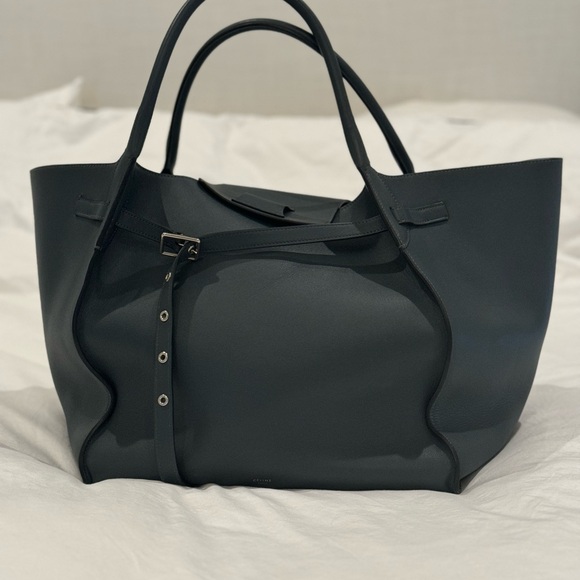 Celine Supple Grained Calfskin Medium Big Bag Slate - Picture 10 of 10